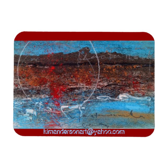 Flexible KimAndersonArt Magnet (Horizontal)