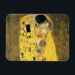 Flexible Klimt : Le Kiss Art Premium Magnet<br><div class="desc">Magnifique Gustav Klimts La peinture de baiser,  détail,  est sur cet aimant Premium.</div>