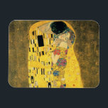 Flexible Klimt : Le Kiss Art Premium Magnet<br><div class="desc">Magnifique Gustav Klimts La peinture de baiser,  détail,  est sur cet aimant Premium.</div>
