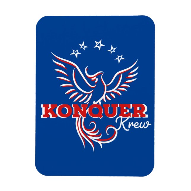 Flexible Konquer Krew Magnet (Vertical)
