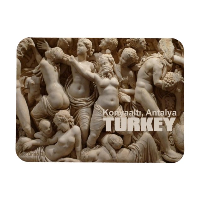 Flexible Konyaaltı, Antalya Turkey Fridge Magnet (Horizontal)