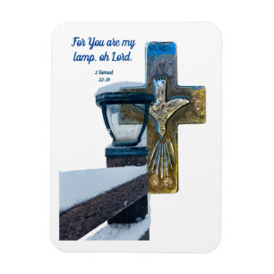 Flexible La Bible MAGNET Vous êtes ma lampe Oh Seigneur ave