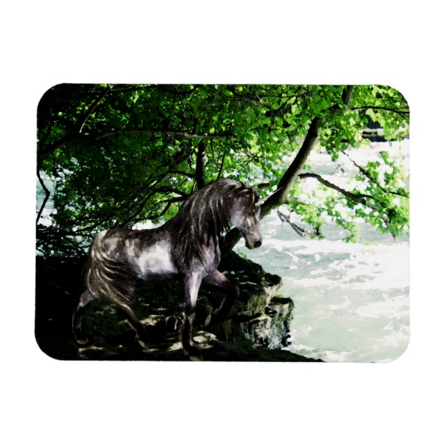 Flexible La Grande Rivière Divide Vinyl Magnet (Horizontal)