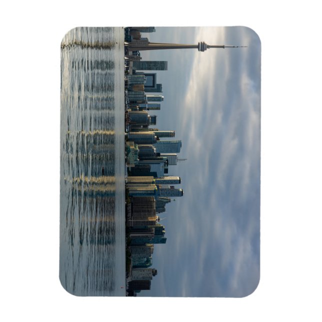Flexible La Ligne de Toronto Magnet (Vertical)