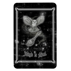 Flexible La magie est en marche Magnet Samhain de minuit Wi