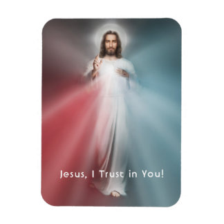 Flexible La Miséricorde Divine Image Pleine, Magnet