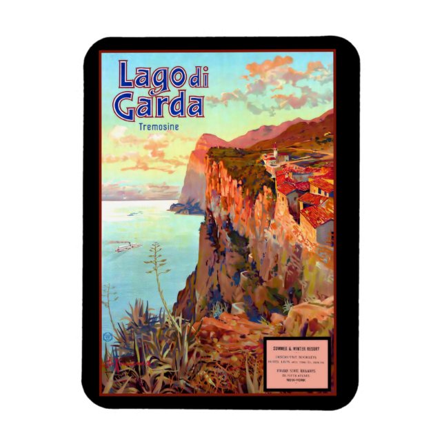 Flexible Lac de Garde Magnet (Vertical)