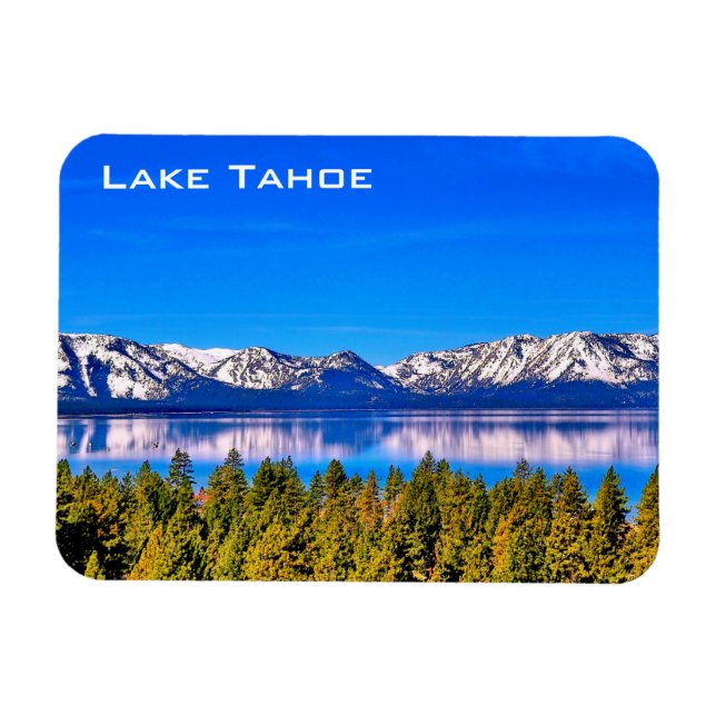 Flexible Lac Tahoe magnifique 3 X 4 Magnet photo (Horizontal)