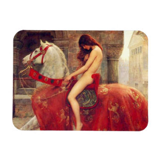 Flexible Lady Godiva Magnet