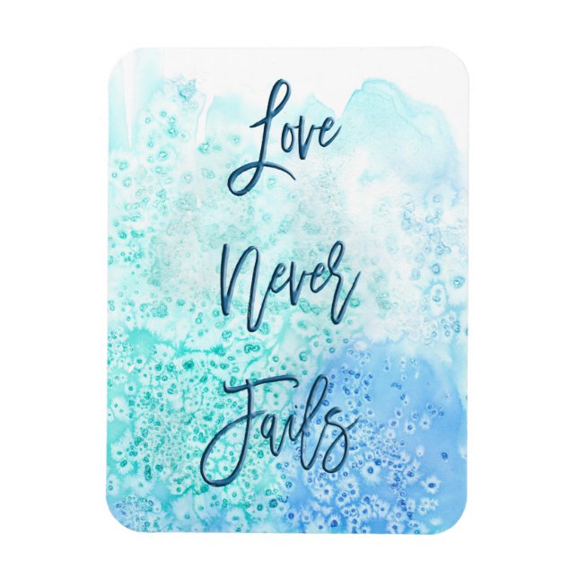 Flexible L'amour n'échoue jamais - Magnet (Vertical)