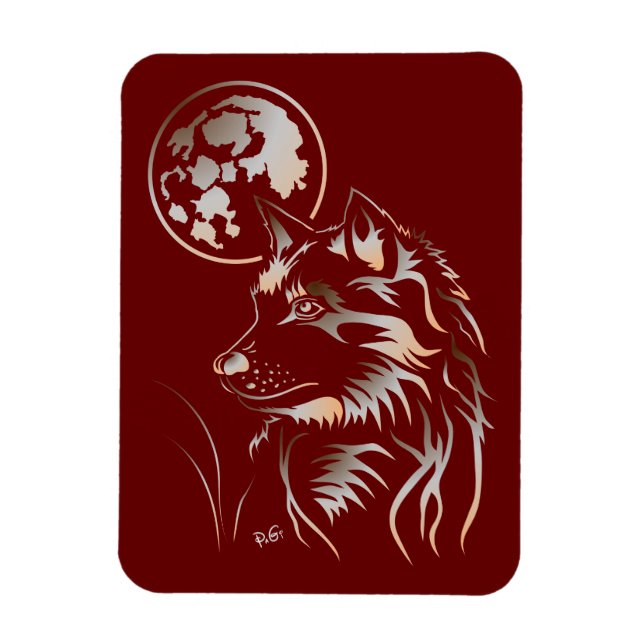 Flexible Le jeune Loup Premium Flexi Magnet (Vertical)