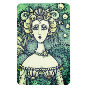 Flexible LE PARAMÈTRE GOTHIC NEPTUNE DE MERMAID MAGNET Gree