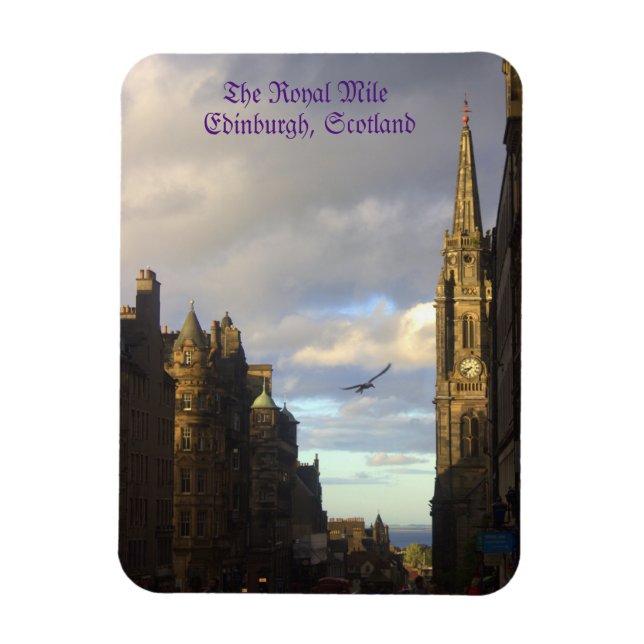 Flexible Le Royal Mile Magnet (Vertical)