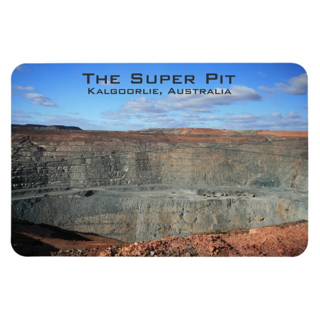 Flexible Le Super Pit, Kalgoorlie, Australie - Magnet (Horizontal)