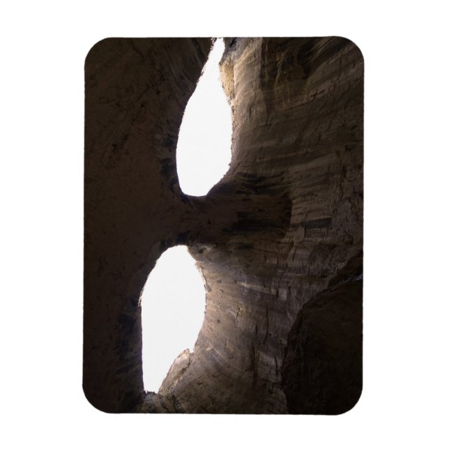 Flexible Les yeux de Dieu, Nature Photo Magnet (Vertical)