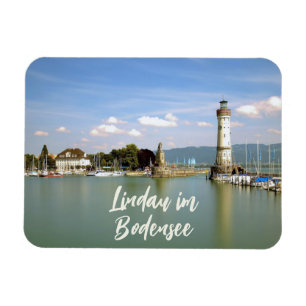 Flexible Lindau im Bodensee Allemagne Souvenir Magnet