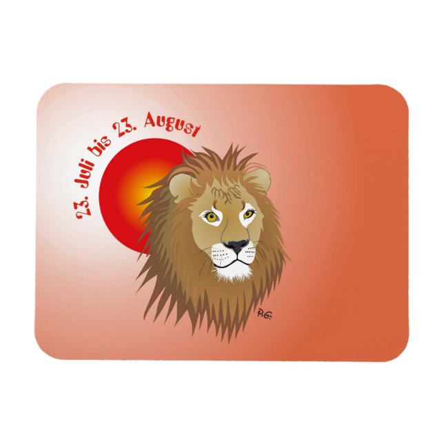 Flexible Lion - Étoile Flexi Magnet (Horizontal)