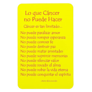 Flexible Lo Que Cáncer No Puede Hacer Magnet