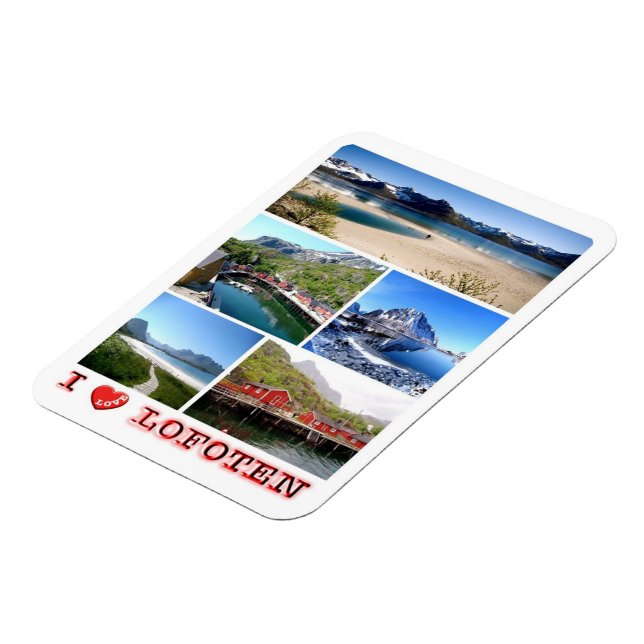 Flexible Lofoten - I Lofoten - Norvège - Magnet (Côté Gauche)