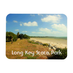 Flexible Long Key State Park Magnet