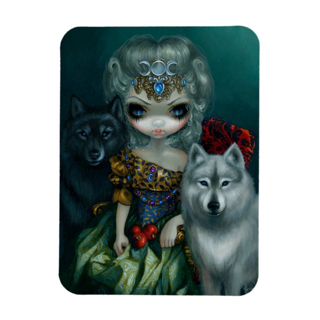 Flexible "Loup-Garou : La Grande Prêtresse" Flex Magnet (Vertical)