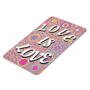 Flexible Love Is Love Fierté Magnet