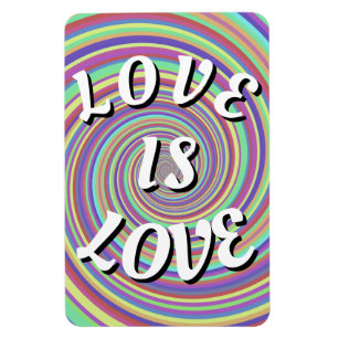 Flexible Love Is Love Fierté Magnet