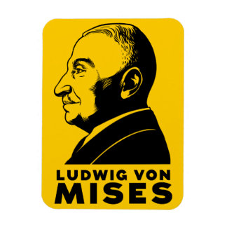 Flexible Ludwig von Mises Premium Flexi Magnet
