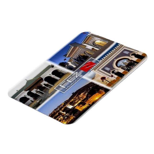 Flexible MA Morocco -  Fez - Magnet (Côté Gauche)