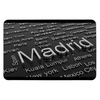 Flexible Madrid, Espagne Magnet