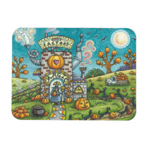 Flexible Magie mystique Factory HALLOWEEN Magnet