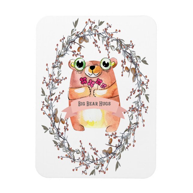 Flexible Magnet Big Bear Hugues (Vertical)