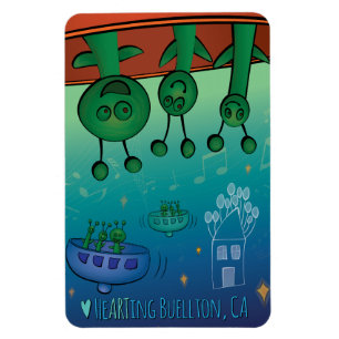 Flexible Magnet - Concert Alien