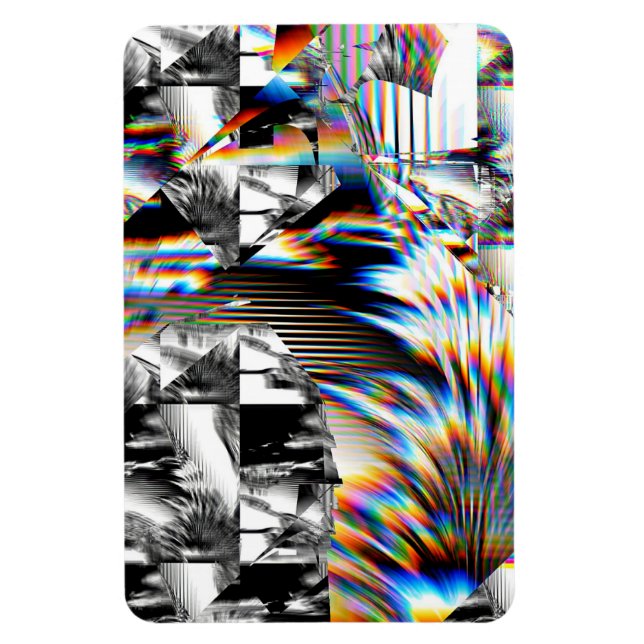 Flexible Magnet d'attaque arc-en-ciel (Vertical)