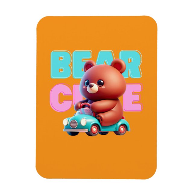 Flexible Magnet d'aventure de l'ours (Vertical)