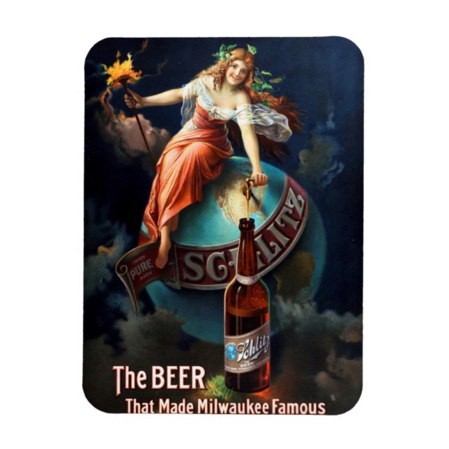 Flexible Magnet de bière Schlitz (Vertical)