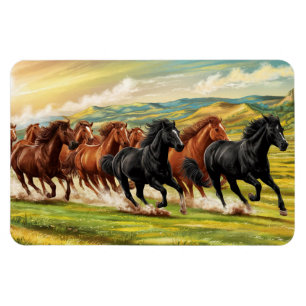 Flexible Magnet de chevaux
