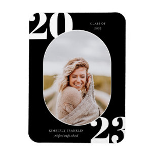 Flexible Magnet de graduation de cadre photo arrondi de cla