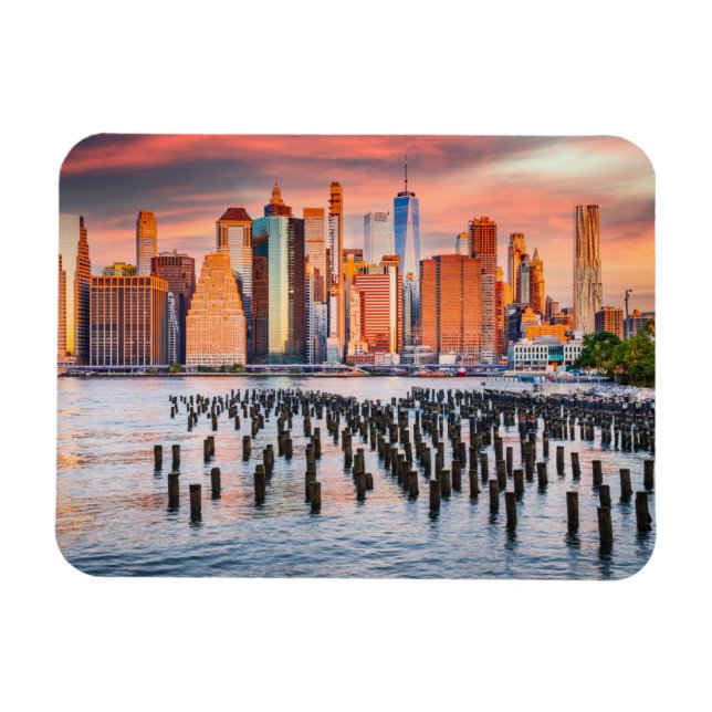 Flexible Magnet de la ville de New York (Horizontal)
