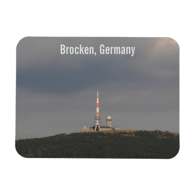 Flexible Magnet de l'Allemagne Brocken (Horizontal)
