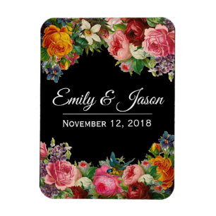 Flexible Magnet de mariage vintage dans le jardin