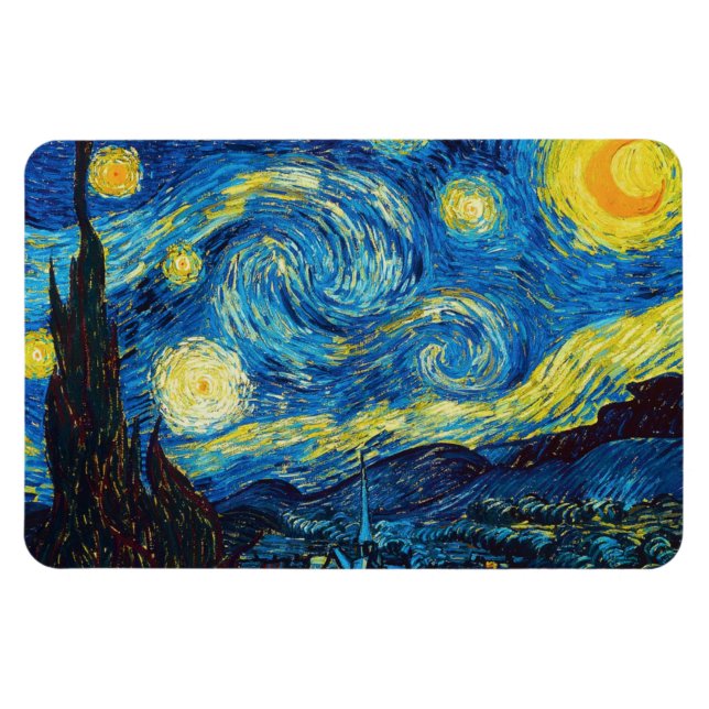 Flexible Magnet de nuit Van Gogh Starry (Horizontal)