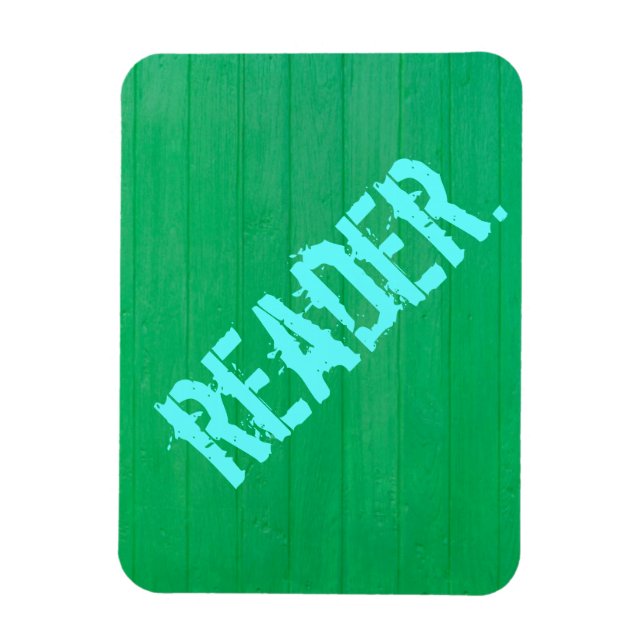 Flexible Magnet de voiture - Lecteur. (Vertical)