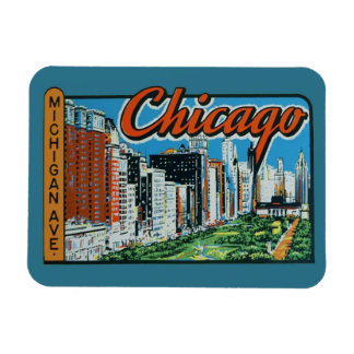 Flexible Magnet de voyage de Chicago