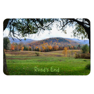 Flexible Magnet de vue d'automne du Vermont