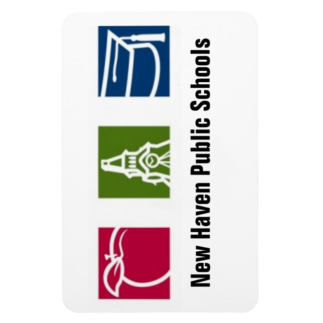 Flexible Magnet des écoles de New Haven (Vertical)