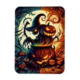 Flexible Magnet d'Halloween éffrayant