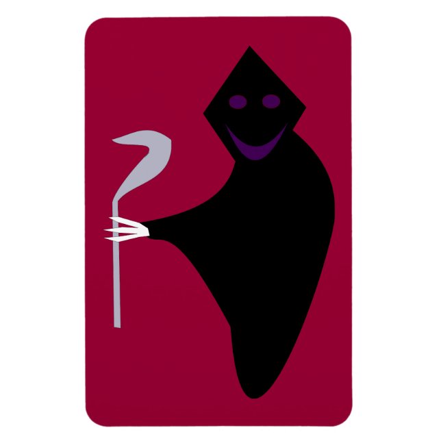 Flexible Magnet d'Halloween faucheuse (Vertical)