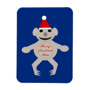 Flexible Magnet d'ours Koala de Noël australien