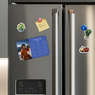 Flexible Magnet du calendrier photo 2025